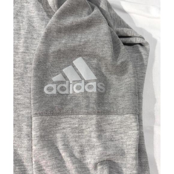 Adidas Women's T-Shirt Small Climalite Crew Neck Pullover Two-Tone Grey - Picture 3 of 8